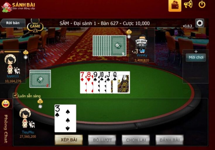 Cách chơi Sâm Lốc theo quy định phạt đền 