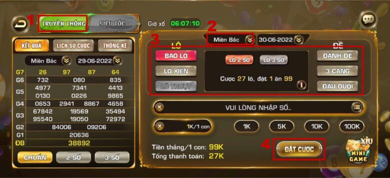 Lựa chọn phương pháp soi cầu chính xác