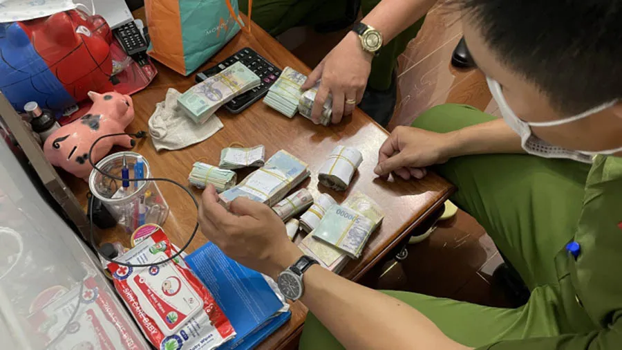 Tóm gọn đường dây đánh bạc quy mô lên đến 186 tỷ đồng