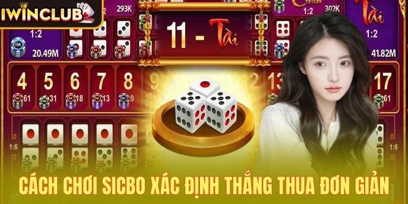 Cách chơi Sicbo xác định thắng thua đơn giản